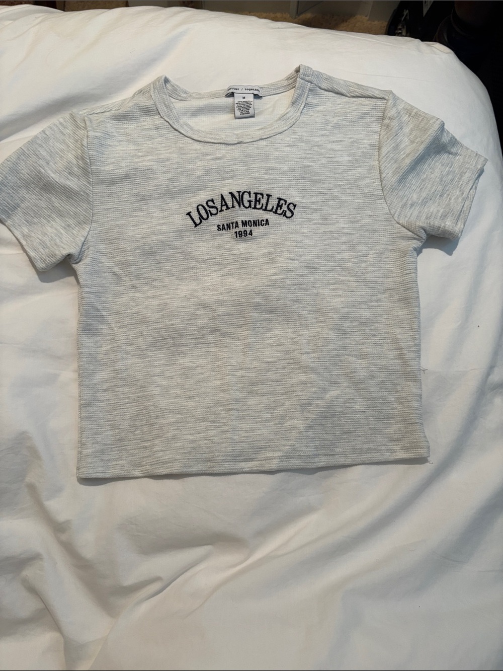 Los Angeles Graphic Short Sleeve Tee - Light Heather Gray